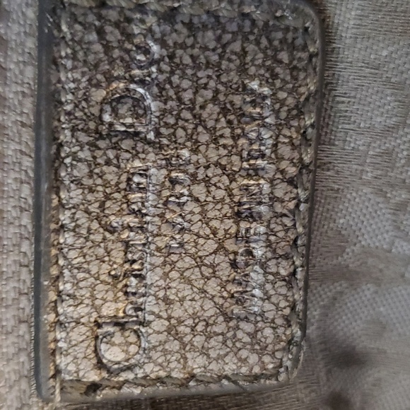 Dior Gray Leather Shoulder Bag - Picture 6 of 8